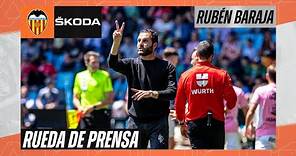 RUEDA DE PRENSA DE RUBÉN BARAJA TRAS EL RC CELTA 1-2 VALENCIA CF