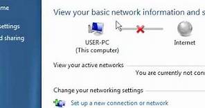 How to enable your network connection in Windows 7