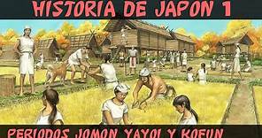 Historia de JAPÓN 1: Prehistoria - Periodos Jomon, Yayoi y Kofun (Documental Historia)