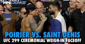 UFC 299: Dustin Poirier vs. Benoit Saint Denis Final Faceoff For Co-Main Event