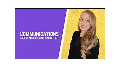 Communications with Keela (Direct Mail & Email Marketing)