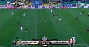 Vladimir Bystrov's goal. FC Krasnodar vs FC Mordovia | RPL 2014/15