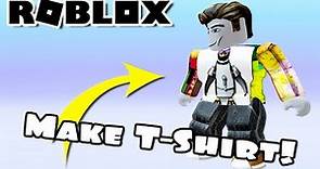 How to Make a Custom T-Shirt in Roblox - Easy! 😎👓