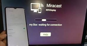 MIRACAST: How To Connect Phone With Smart TV / Monitor or Android TV Box