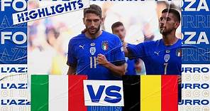 Highlights: Italia-Belgio 2-1 (10 ottobre 2021)