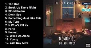 The Chainsmokers Memories Do Not Open [ full album ]