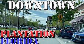 Plantation - Florida - 4K Downtown Drive