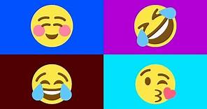 SMILEY EMOJI - Meanings of all Smileys in English - Smiley Videos for Kids, Toddlers & Preschool