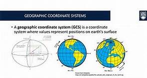 Geographic Coordinate and Map Projection