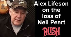 Alex Lifeson Reflects on Neil Peart, new guitar sounds (EXCERPT)