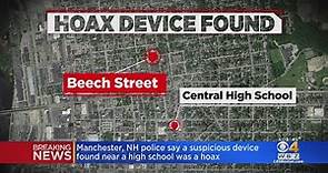 'Suspicious Device' Found At Manchester Central High School Was A Hoax, Police Say