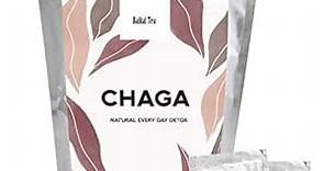 Chaga Tea - 100% Wild Siberian Birch Chaga Mushroom - Organic - 30 Unbleached Tea Bags - Pure No Additives - Natural Detox and Digestive Support - Hand-Picked by Baikal Tea