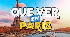 🧳️ TOP 10 Que Ver en París ✈️ Guía Turística Que Hacer en París