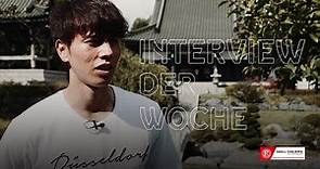 INTERVIEW | Ao Tanaka im Interview der Woche | Vor #F95FCH | Fortuna Düsseldorf | #田中碧 | 日本サッカー協会