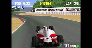 Monaco Grand Prix Racing Simulation 2 - Gameplay PSX (PS One) HD 720P (Playstation classics)