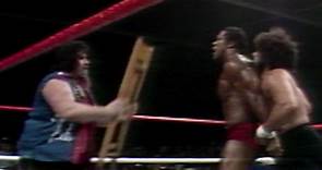 Rocky Johnson & Tony Atlas vs. Wild Samoans: World Tag Team Championship Match - Championship Wrestling, December 10, 1983