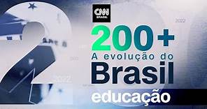 200+: A evolução do Brasil - Educação - 28/08/2022