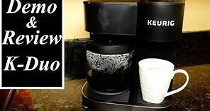 Keurig K-Duo Coffee Maker Review and Demo