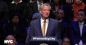 Mayor de Blasio Delivers State of the City Address