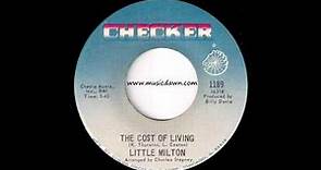 Little Milton - The Cost Of Living [Checker] 1967 Deep Soul Blues 45