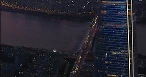 Lotte World Tower - Aerial Korea Seoul