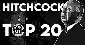 TOP 20 🎬: ALFRED HITCHCOCK LAS MEJORES PELÍCULAS DE "El maestro del suspenso" (Tier list)