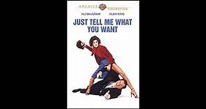 Just Tell Me What You Want(1980) Movie Review