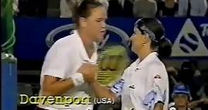 Lindsay Davenport vs Conchita Martinez 1995 Australian Open QF Highlights