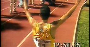 Saïd Aouita 12'58"39 WR 5000 (1987)