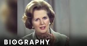 Margaret Thatcher: First Female Prime Minister of Britain | Mini Bio | Biography