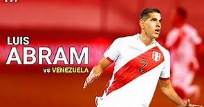 Luis Abram vs Venezuela || Jugadas Defensivas y Pases | Selección Peruana ● 2021ᴴᴰ