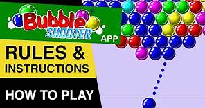 Bubble Shooter FREE Online Game Rules? How to play Bubble Shooter : Bubble Shooter Gameplay