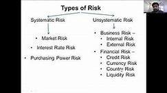 Types of Risk|Sources of Market Risk|Types of Credit Risk & Financial Risk| Elements of Credit Risk