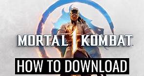 How To Download And Install Mortal Kombat 1 On PC Laptop