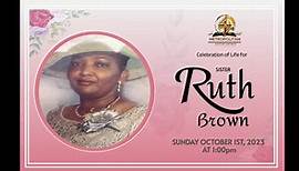 Funeral Service for Ruth Brown