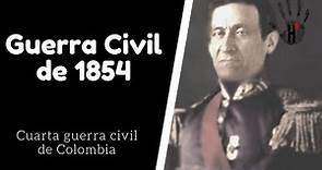 Guerra Civil de 1854 Conflicto Armado de Colombia siglo 19. Capítulo 4