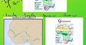 West Africa: Geography and Impact of Geography