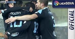 Gol de Rafinha (1-3) en el Real Sociedad - Celta de Vigo - HD
