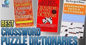 8 Best Crossword Puzzle Dictionaries 2018