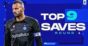 Handanovic denies Bistrovic from the free-kick | Top Saves | Round 1 | Serie A 2022/23