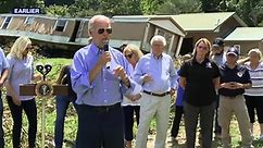 Biden tours flood-ravaged Kentucky, promises federal support