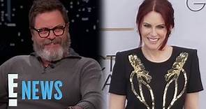 Nick Offerman Credits Wife Megan Mullally for Iconic Last of Us Cameo | E! News
