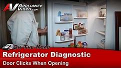 Maytag Refrigerator Repair - Door Clicks When Opening - Center Hinge Kit