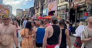 Pride Celebration on Church Street Toronto 2023