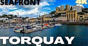A walk through TORQUAY England - Full Seafront Tour