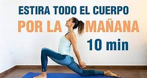 10 min de estiramientos por la mañana para todo el cuerpo | Yoga para despertar | Anabel Otero