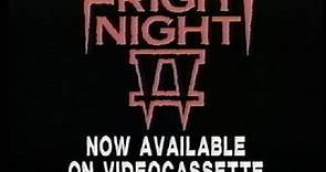 Fright Night Part II 1988 - Video Trailer