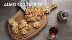 Almond Cookies | Recipe | Cubie Oven NU-SC180B