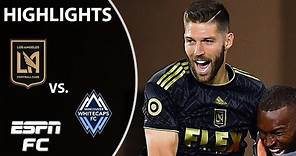 Ryan Hollingshead's two goals lift LAFC past Vancouver | MLS Highlights | ESPN FC