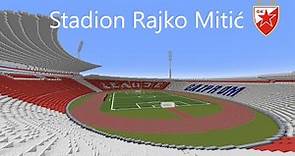 Minecraft - MEGABUILD - Stadion Rajko Mitić (Crvena Zvezda) [Official] + DOWNLOAD